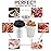 Smygoods White Original Disposable Paper Coffee Cups with Lids (16 OZ, 25 Count) For Hot Beverages, Tea, Espresso, Cocoa - To Go Drink Containers, Caf & Office