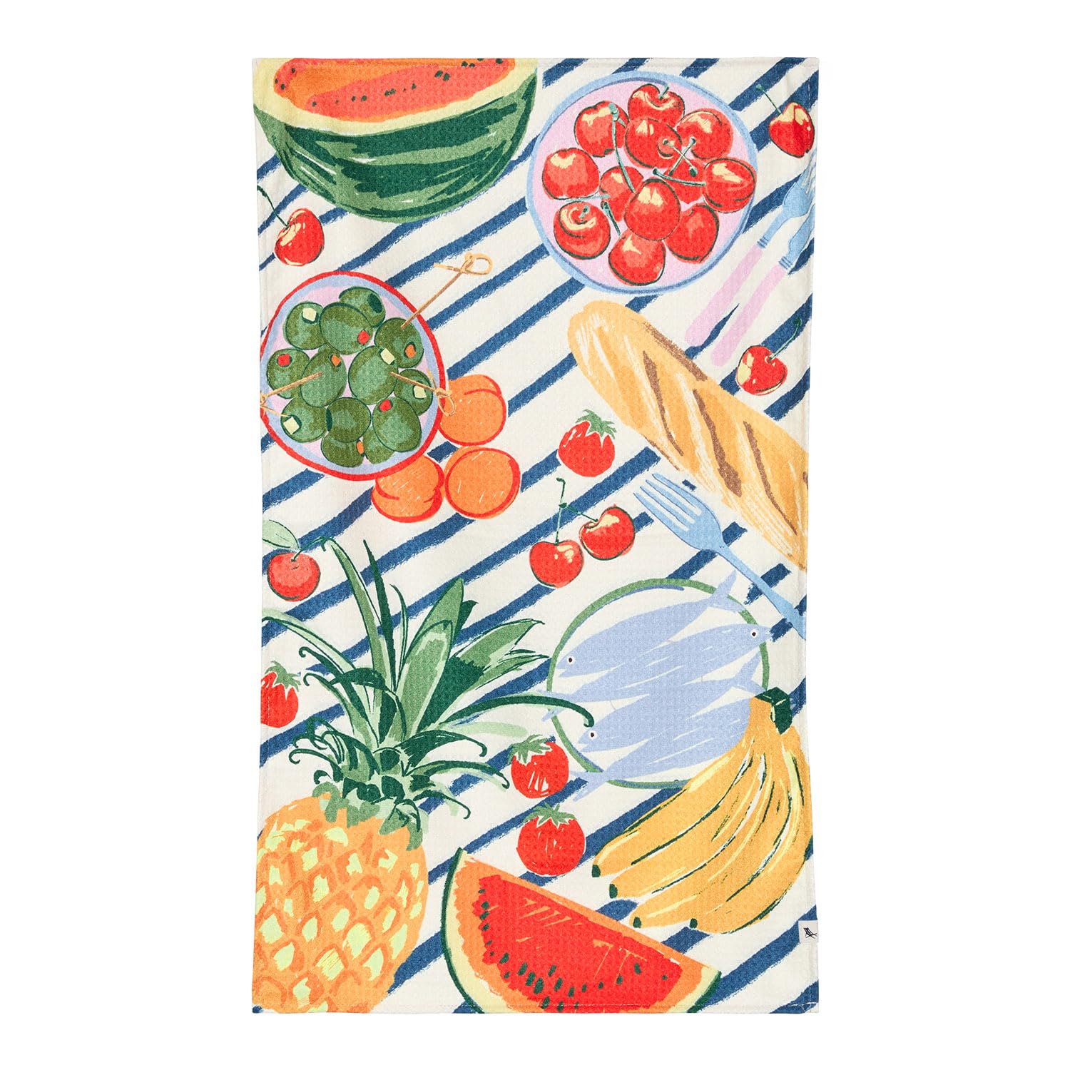 Dock & Bay Tea Towels - Quick-Drying Dish Towels in Thick Waffle Fabric - Medium Size 75x45cm, 29x17 - Dinner Party