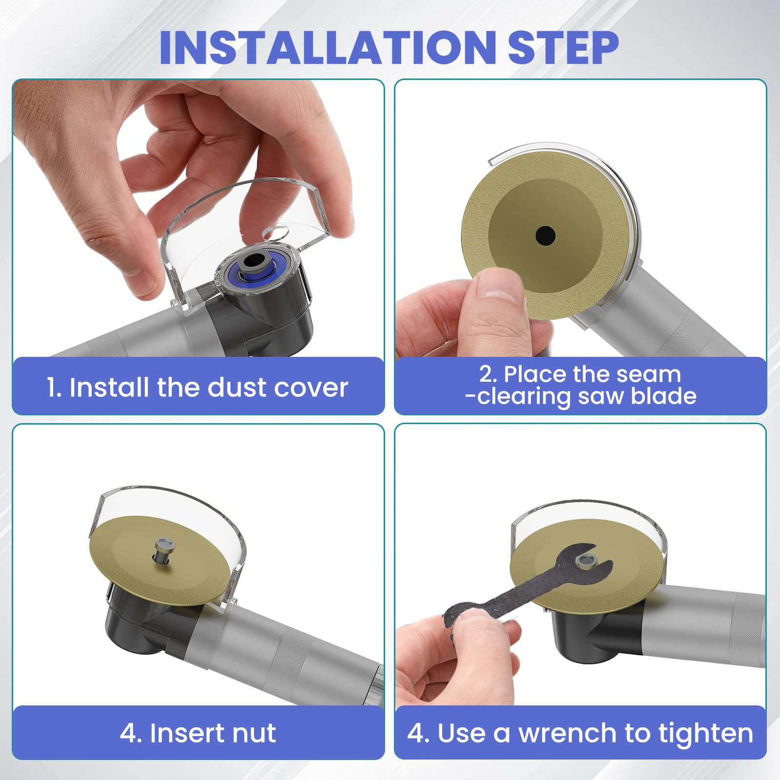 Outil De Restauration Des Joints De Carrelage (Bleu)