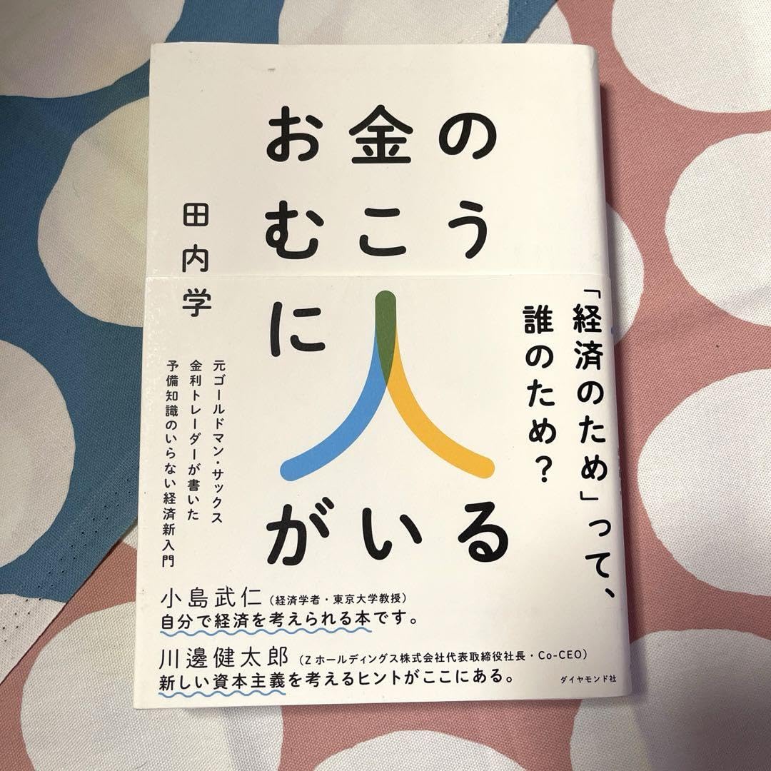 Amazon.co.jp: お金のむこうに人がいる : 元ゴールドマンサックス金利トレーダーが書いた予備… : おもちゃ