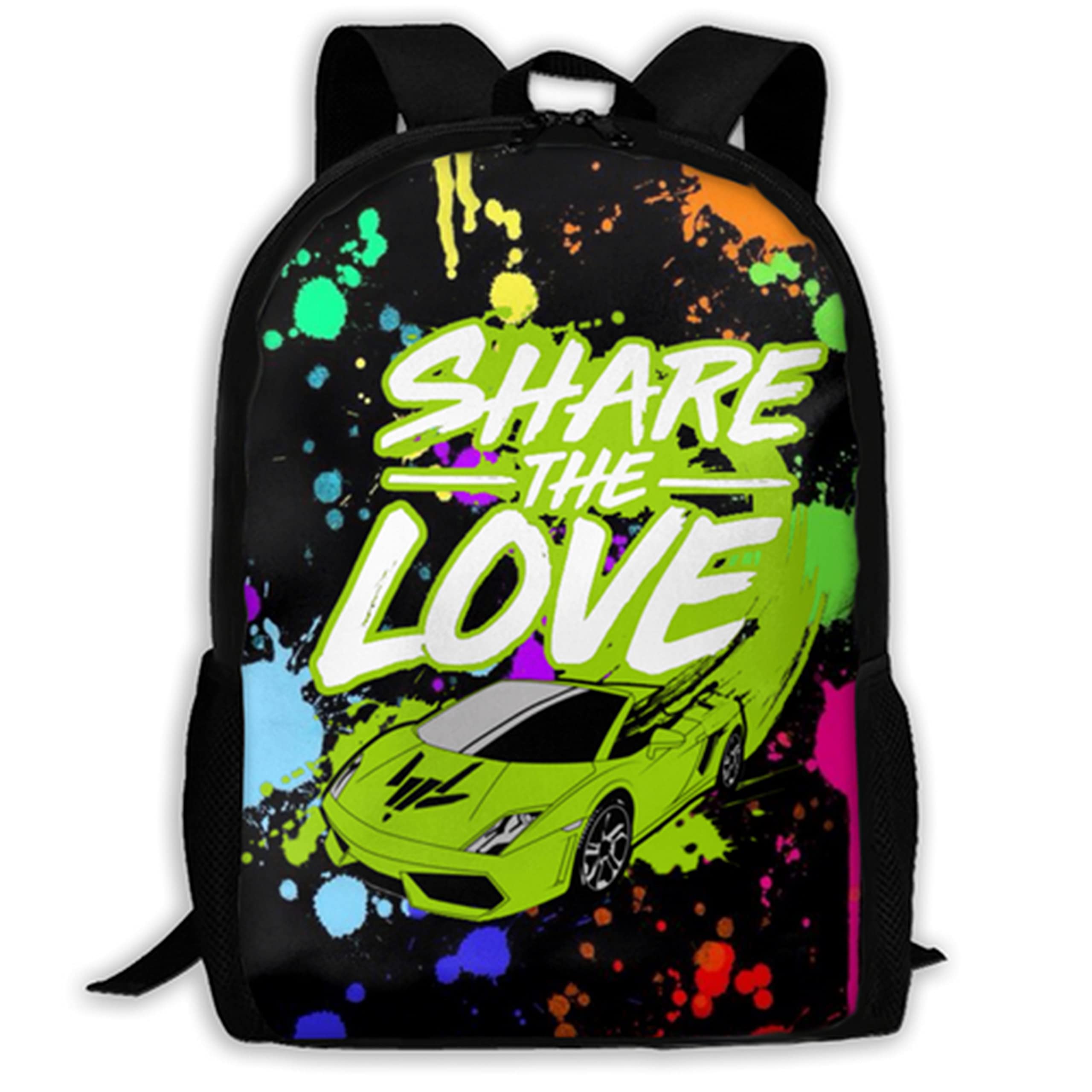 UIO_Bag21Fashion Share_The_Stephen_Love Backpack Water Resistant College Student Rucksack Daypacks Schoolbag For Boys Girls
