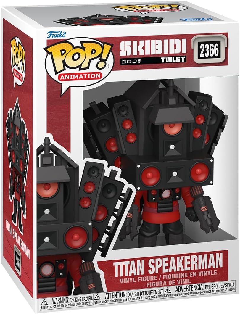 Funko Pop! Vinyl: Skibidi Toilet - Titan Speakerman - Collectable Vinyl Figure - Gift Idea - Official Merchandise - Toys for Kids & Adults - Video Games Fans - Model Figure for Collectors