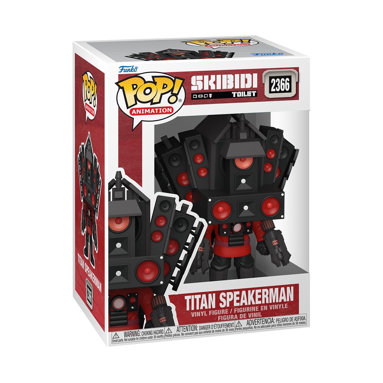 Funko POP! Animation: Skibidi Toilet - Titan Speakerman - Collectable Vinyl Figure - Gift Idea - Official Merchandise - Toys For Kids & Adults - Model Figure for Collectors and Display