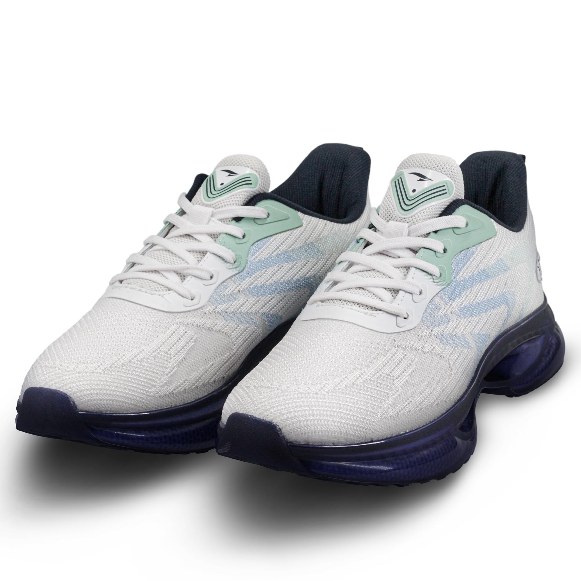ASIAN Sports Shoes for Men | Soft Cushioned Insole || POWERPLAY-14 Running Shoes for Men White Navy (B0DG5LPVJL) Amazon Price History, Amazon Price Tracker