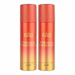 French Essence Aura Deodorant Spray for Women | Long Lasting Fresh Body Spray | Pack of 2 | 150 ml Each