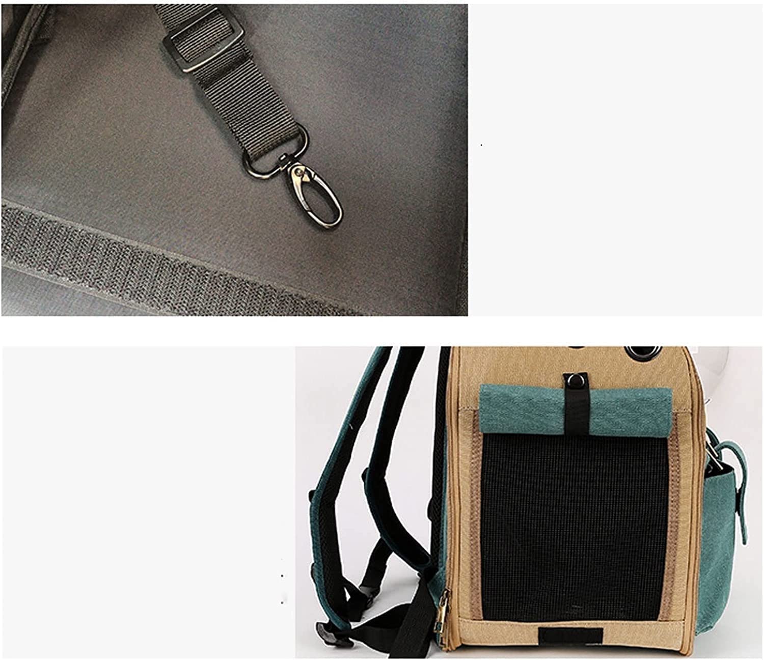 Mochila para Mascotas Transportín para gatos con cápsula espacial, bolsa de transporte para gatos, perros y animales pequeños, mochila para gatos de gran capacidad, mochila para perros Espacioso