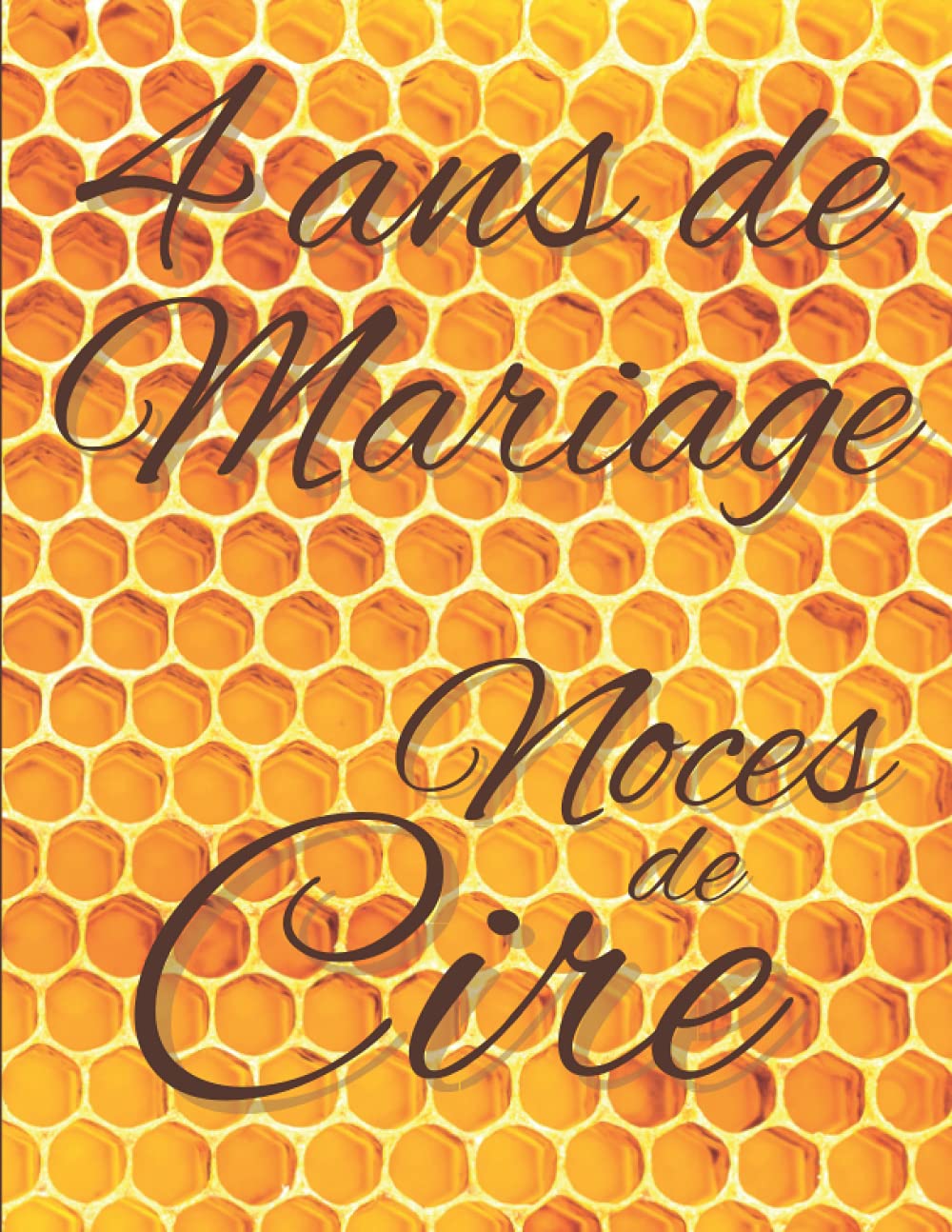 Buy 4 ans de Mariage Noces de Cire Album de photos et de souvenirs