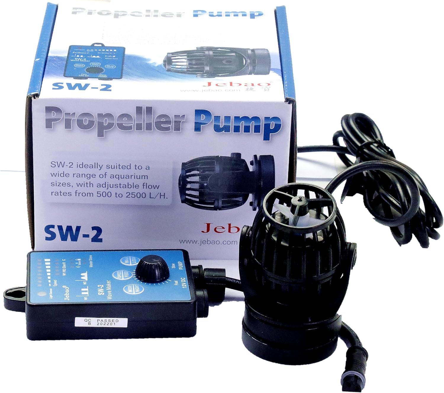 Jebao SW-2 水流ポンプ (2500L/h) BestParts Jebao SW-2 Wave Maker Marine Aquarium Wave Maker Pump
