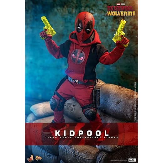 Hot Toys Marvel Comics Deadpool & Wolverine Kidpool 1/6 Scale Collectible Figure