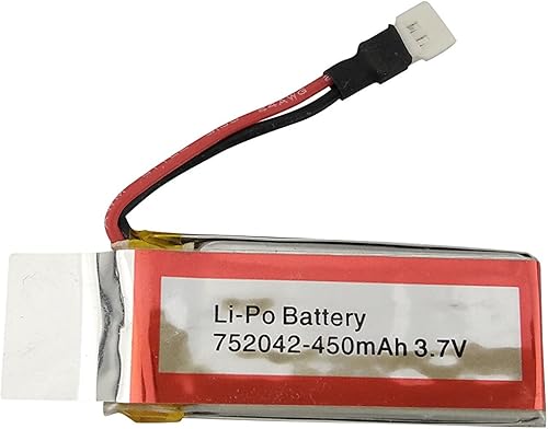 Miniatura 2 de sea jump 1 unids 3.7 V 450 mAh batería para UDI U27 U941 U941A U841 U843 U842 FPV U28-1 D20 Transmisor RC Quadcopter Drone Piezas de repuesto