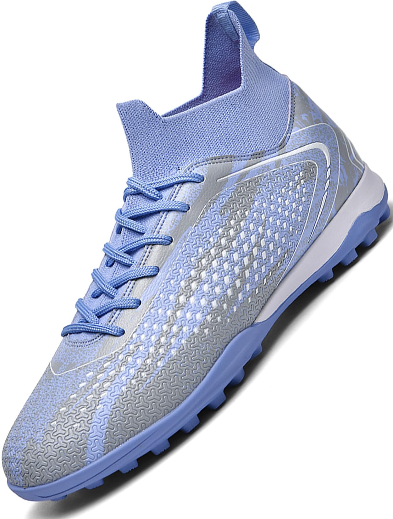 Donbest Fußballschuhe Kinder Jungen Fussballschuhe Kunstrasen Kickschuhe AG FG Stollen Spikes Football Schuhe Professionelle Trainingsschuhe