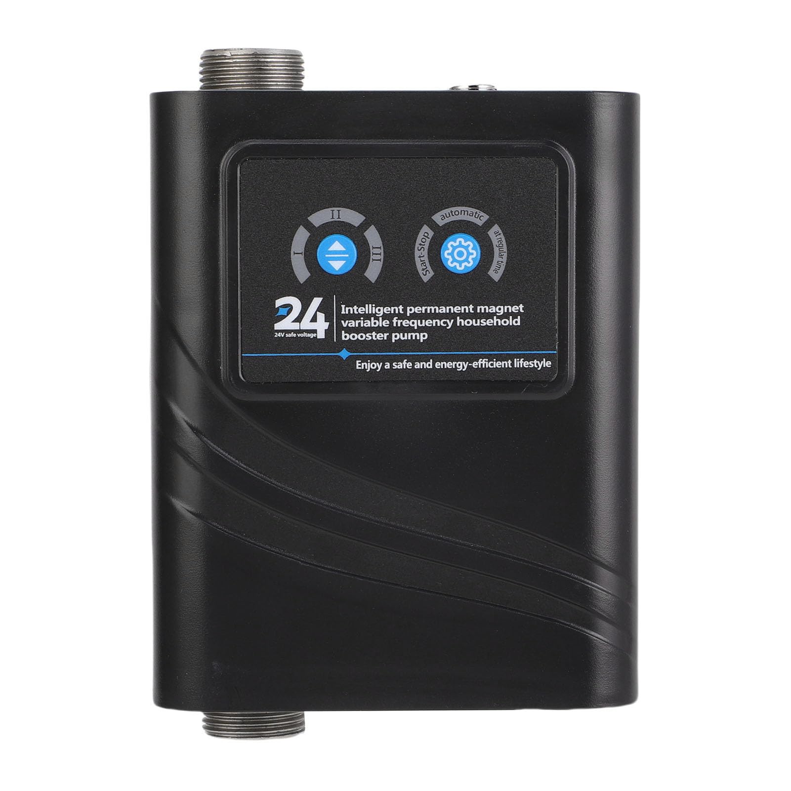 Jeffergarden Pompa Booster per Pressione Dell'acqua con Regolazione della Pressione a 3 velocità per Elettrodomestici Che Richiedono una Dell'acqua Maggiore (Spina europea)