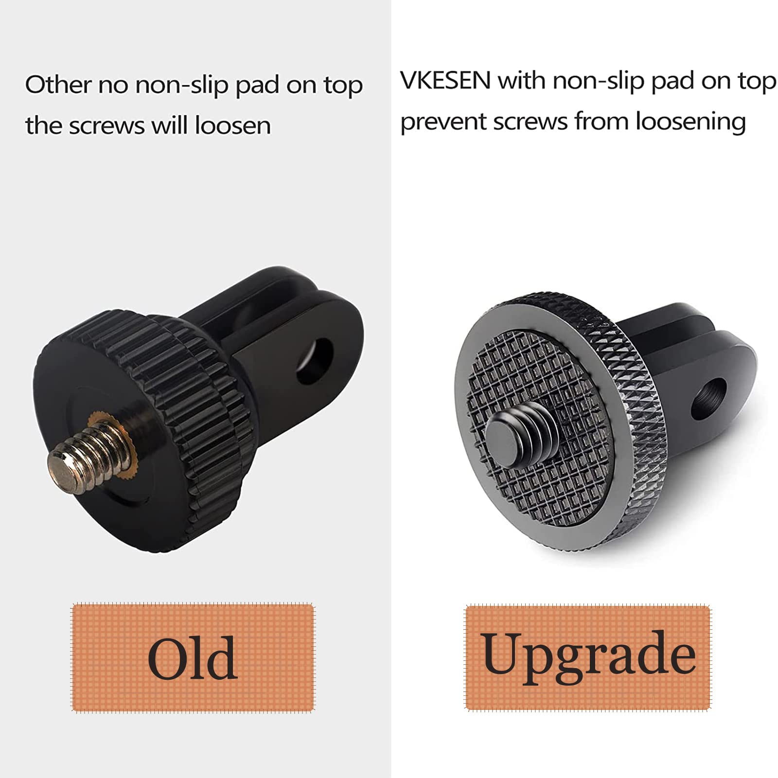 Adattatore Treppiede 1/4 Per GoPro E Action Cam - Girevole 360° In Alluminio - Foto 8