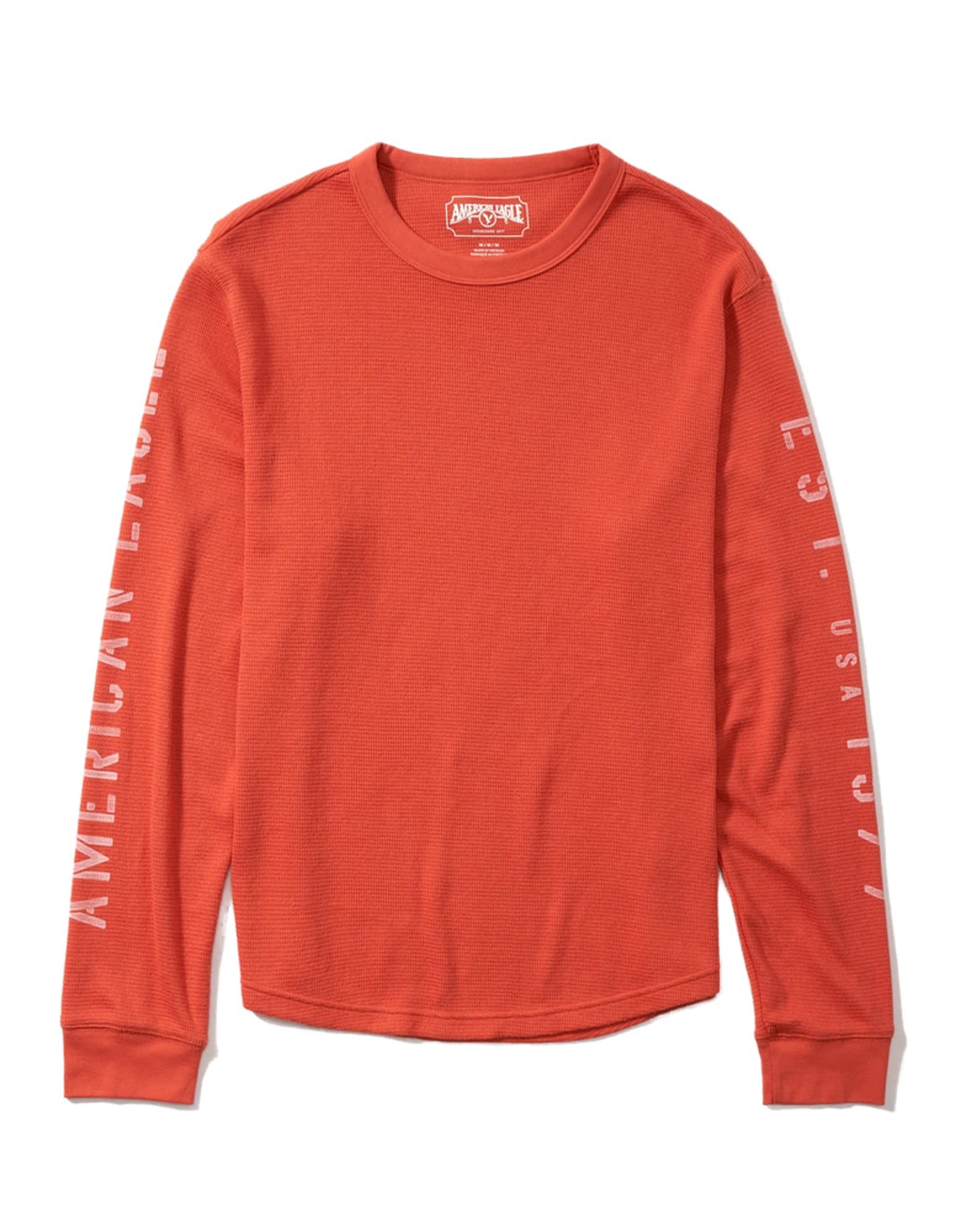 American EagleMen Super Soft Long-Sleeve Graphic Thermal Shirt