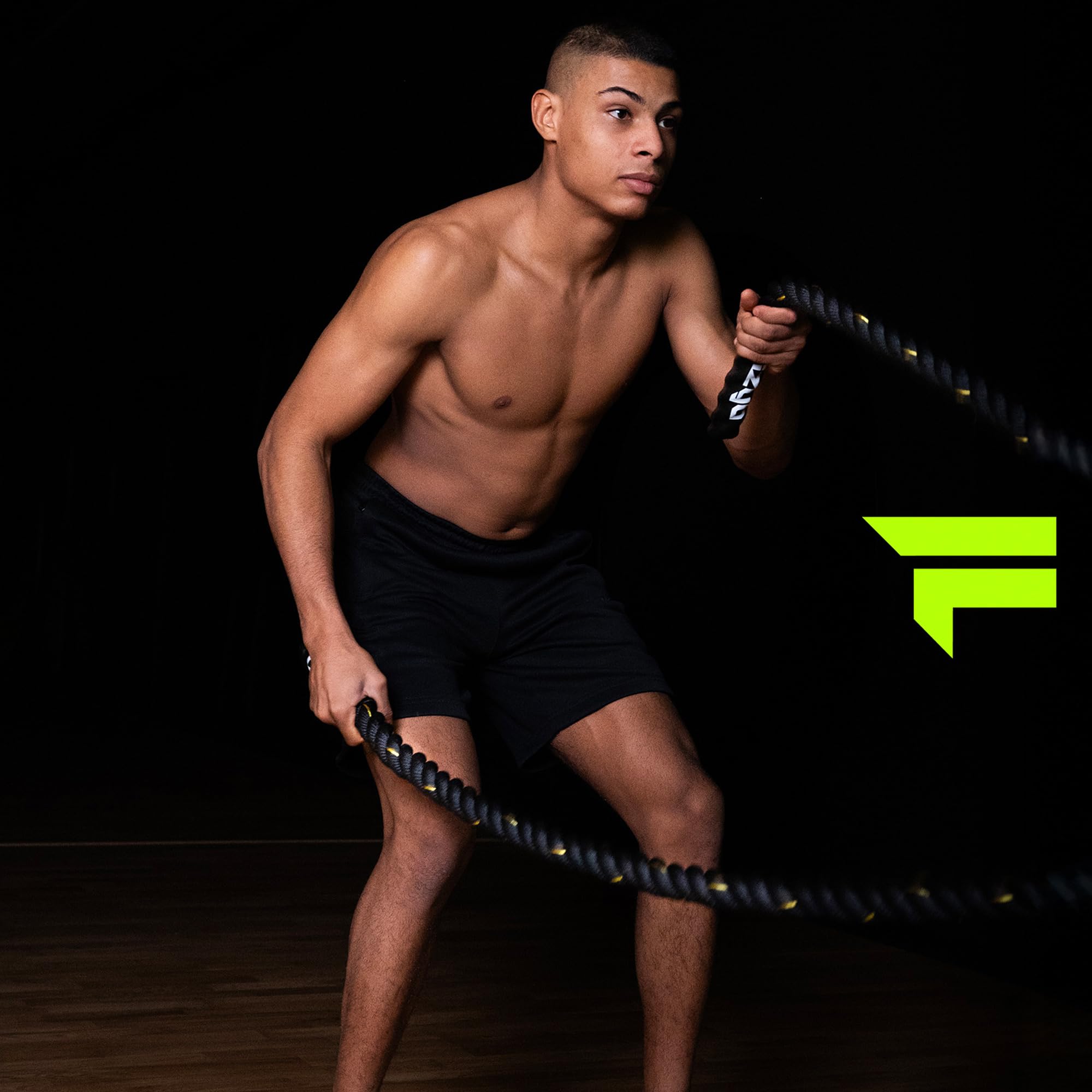 FIZYO Battle Rope 15m – Trainingsseil Fitness für Functional Training