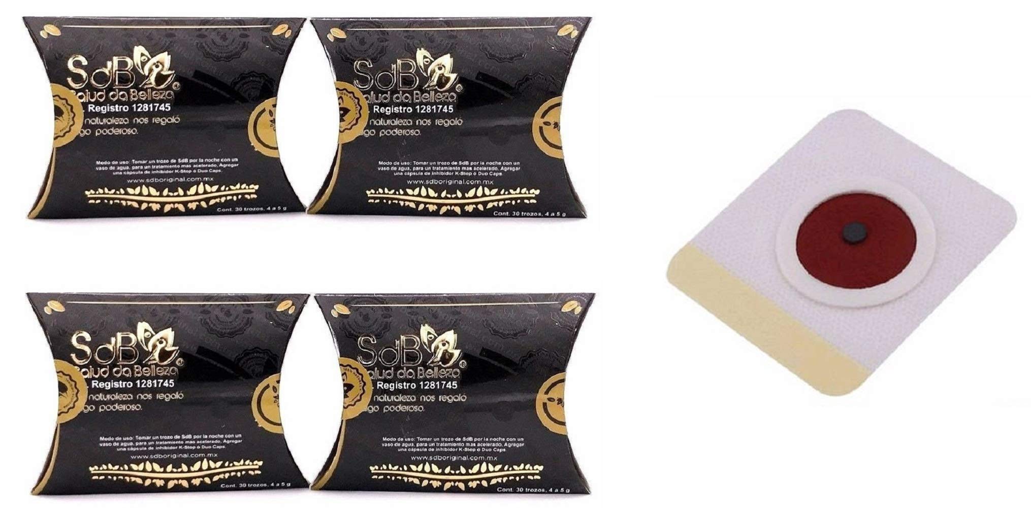 4 Boxes Semilla de Brasil Seed 100% Original Authentic Natural 120 Seeds 120 Day Supply Black Box And Weight Loss Sticker