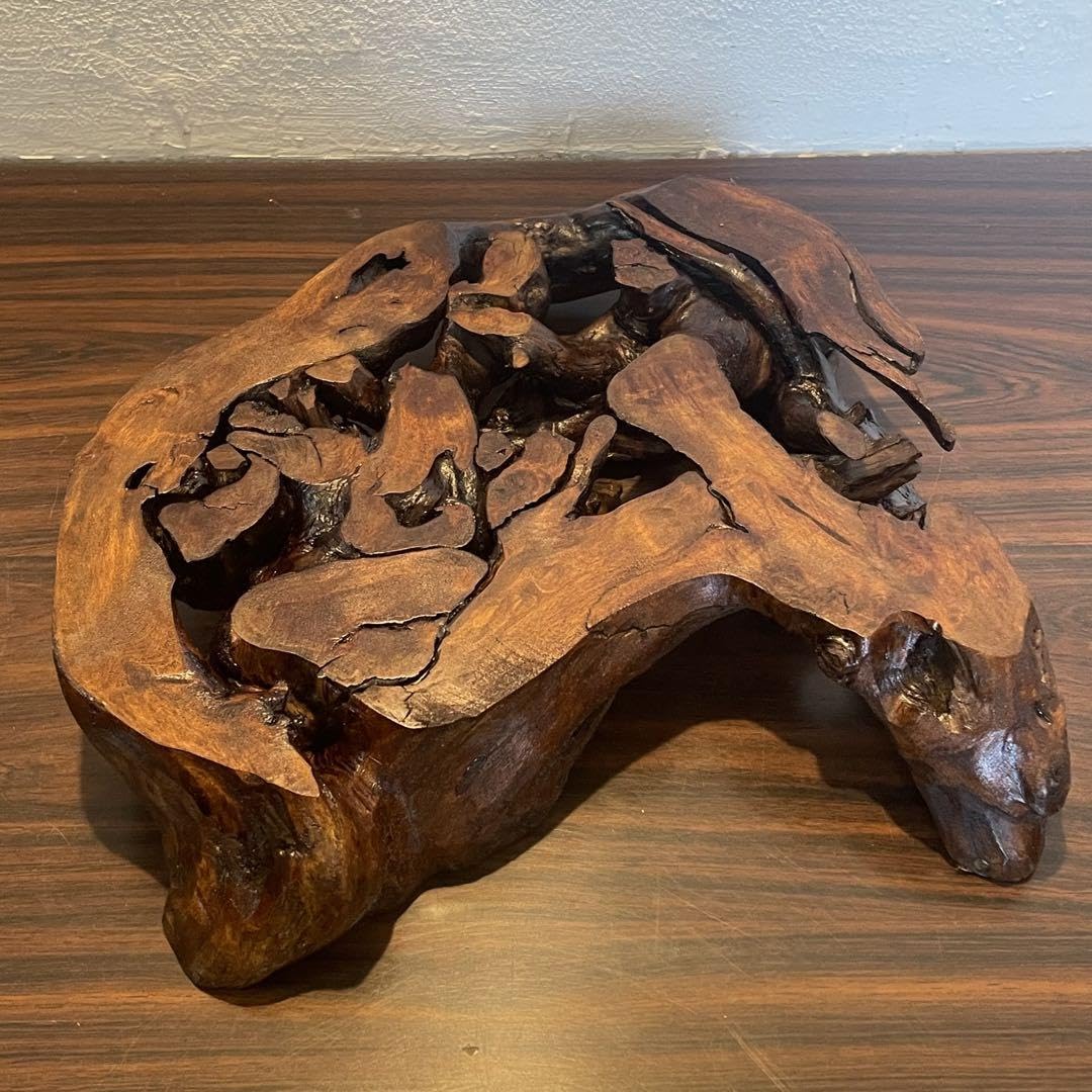 流木　花台　盆栽台　オブジェ Amazon.co.jp: 866 花台 盆栽台 流木インテリア 生け花 : おもちゃ