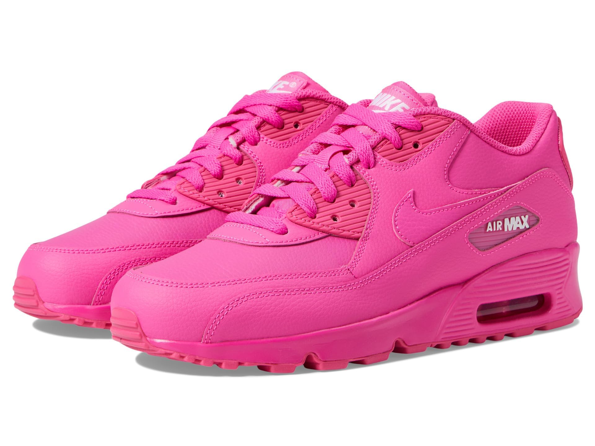 Nike Femme Air Max 90 LTR (GS) Chaussures d'Athlétisme