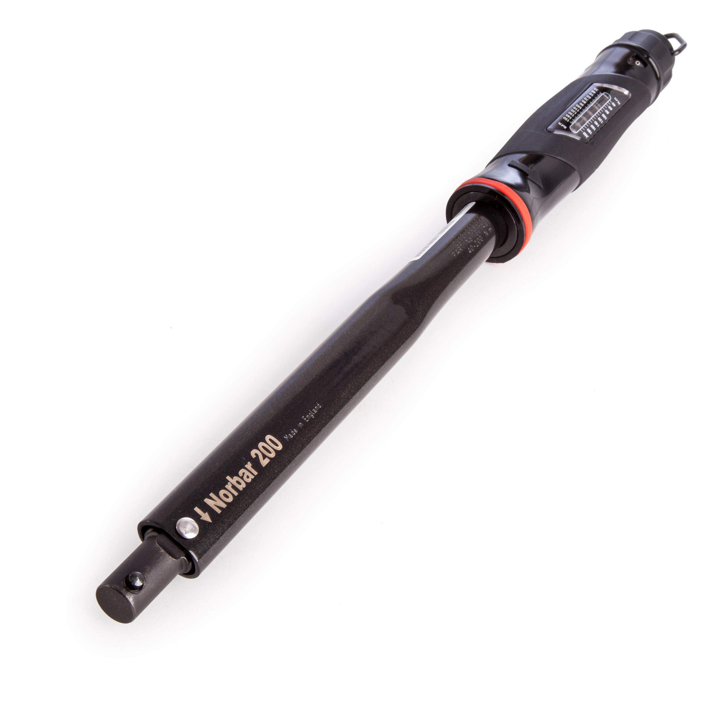 Norbar NorTorque 130143 Torque Handle Model 200 TH Dual Scale 16mm Spigot 40.0-200.0 N.m 30.0-150.0 lbf.ft