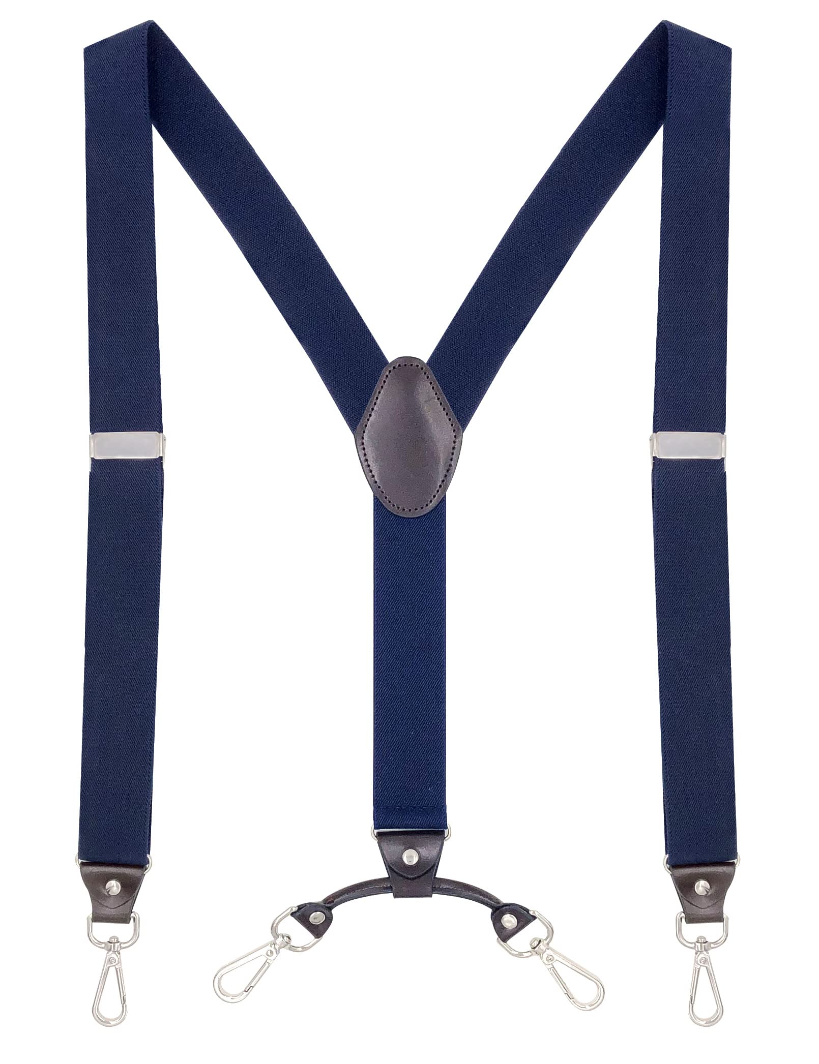 Men's Suspenders with Swivel Hooks and Adjustable Braces, Suitable for Heavy Duty, Big and Tall