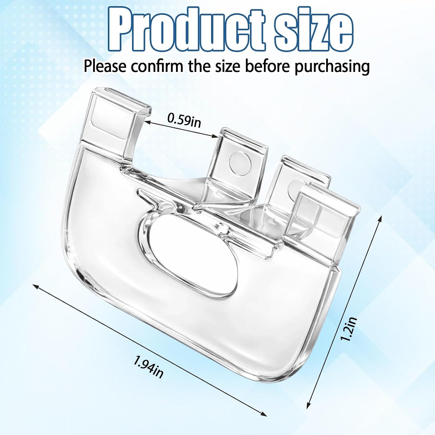 3PCS Bali Blinds Lift Handle Replacement for Blinds Replacement Parts, ABS Clear Material, Compatible with Bali Blinds (Post-2015 Models), High Cost-Performance