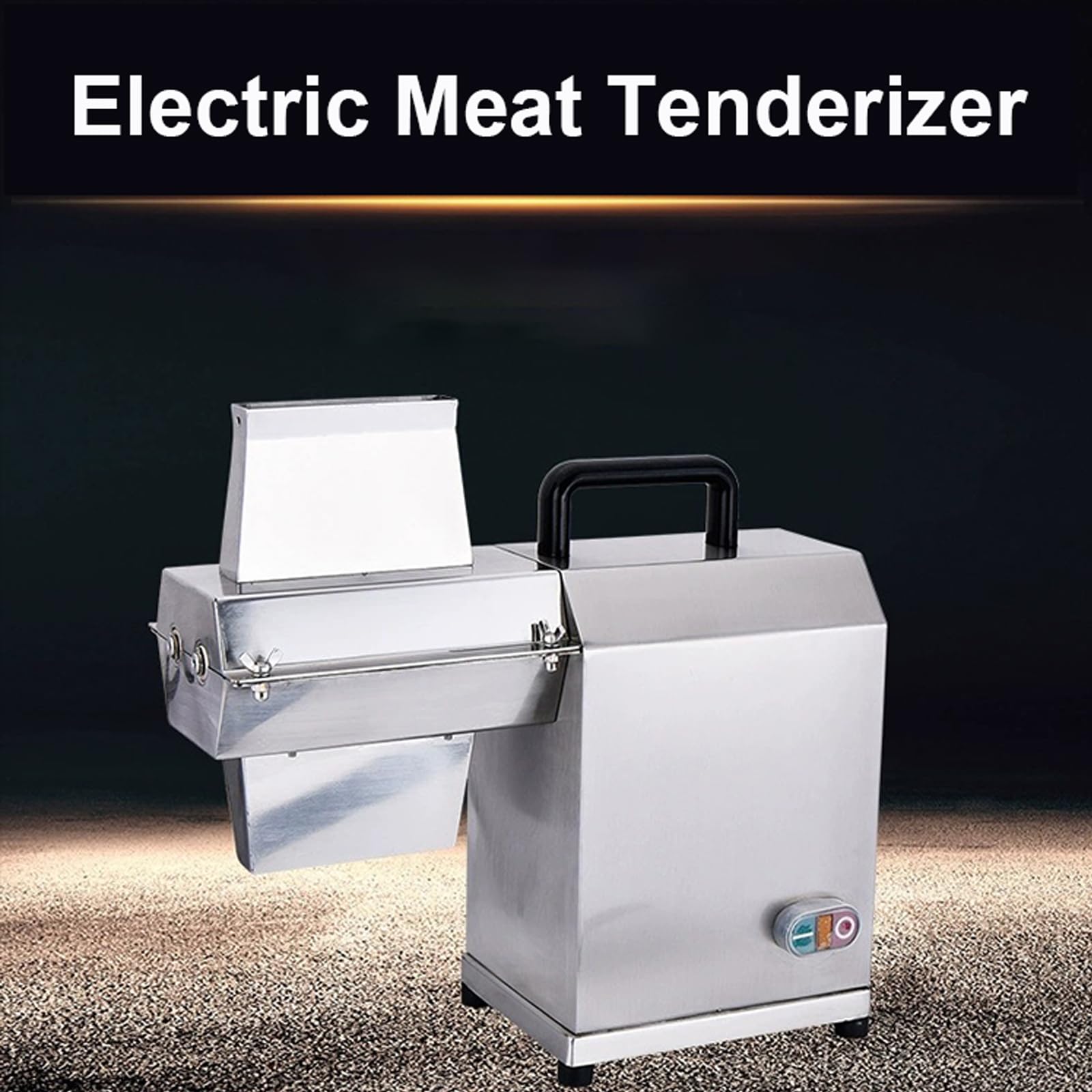 Kommerzieller Fleischklopfer, 450 W elektrisches Fleischglättwerkzeug, Fleischklopfer aus Edelstahl, für Rindfleisch, Türkei