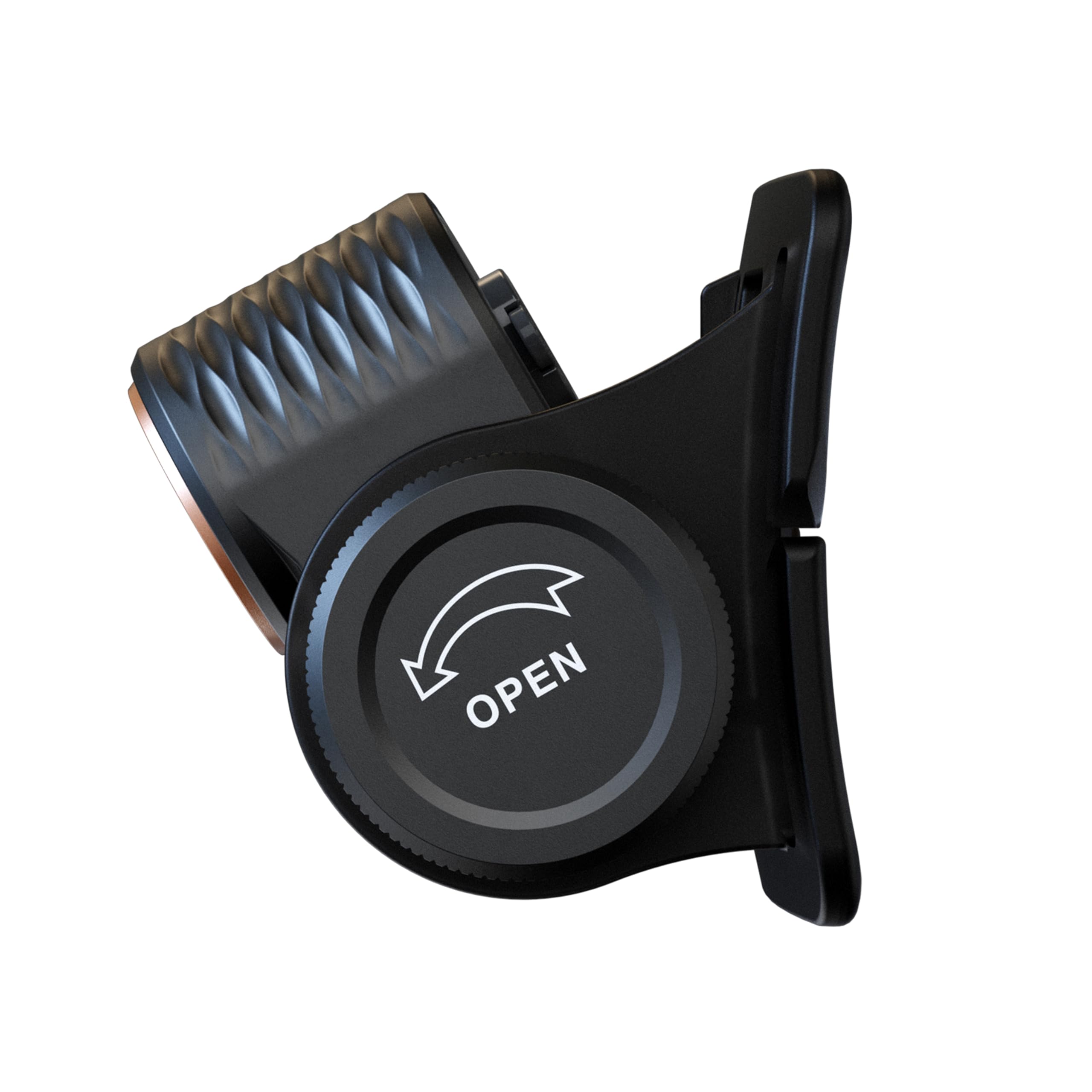 Fenix HM55R schwarze wiederaufladbare kompakte Outdoor-Stirnlampe | 1200 Lumen | 175 m | max. 141+ Stunden | weißer Spot und Flutlicht | 5 lm roter Strahl | Ein-Knopf-Bedienung | IP68