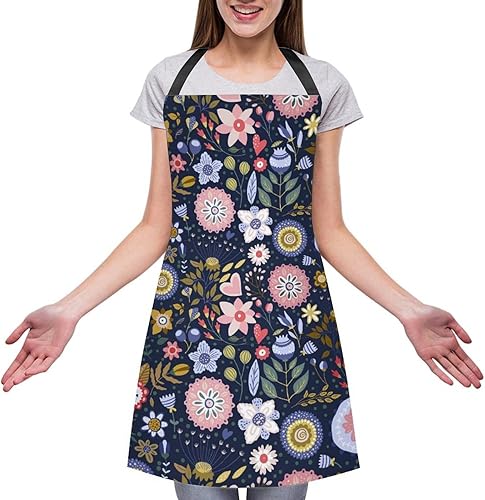 Miniatura 3 de Casa Cocina Cocinar Hornear Jardinería para Mujeres Hombres con Bolsillos 27.5x33 Pulgadas