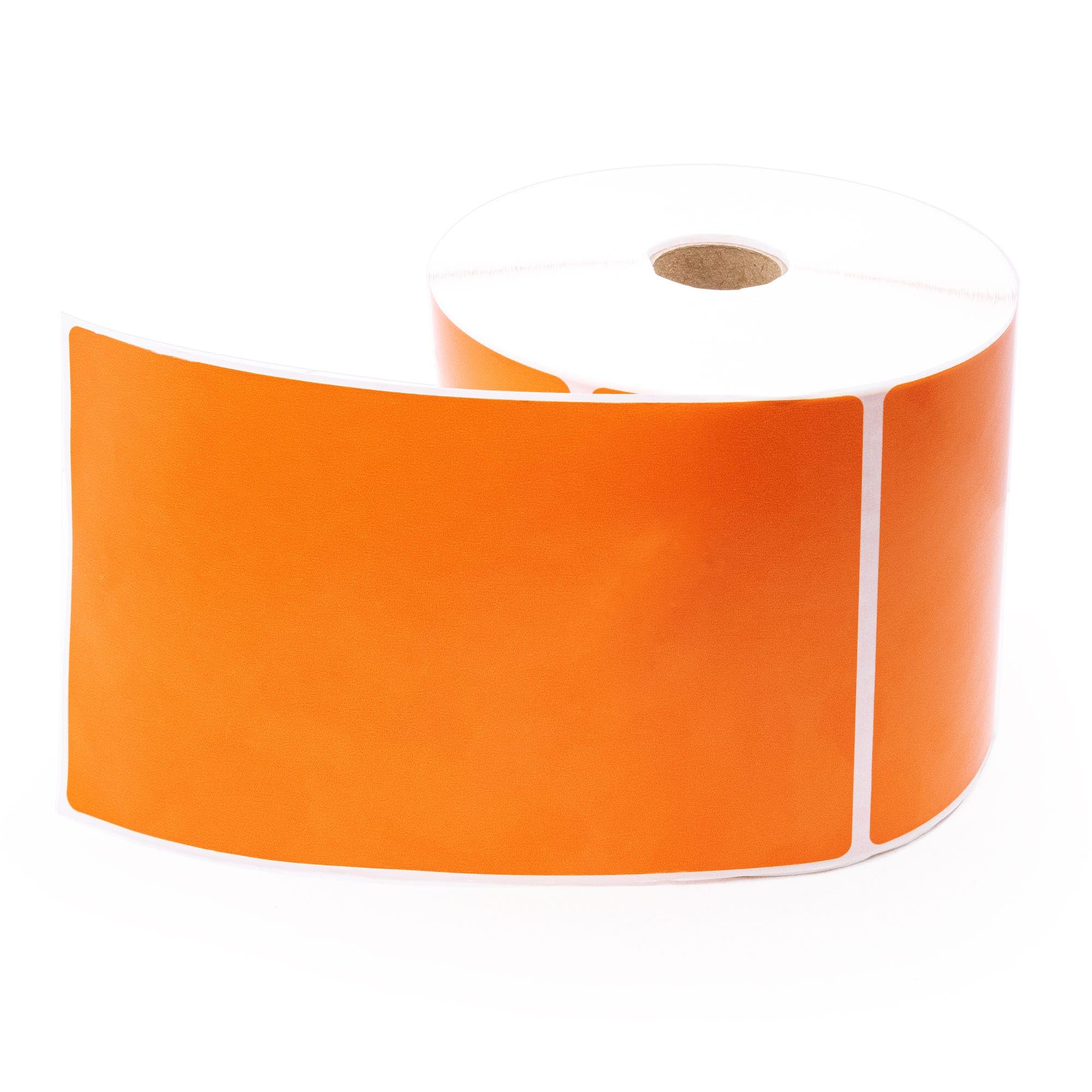 Orange Zebra Shipping Labels 4