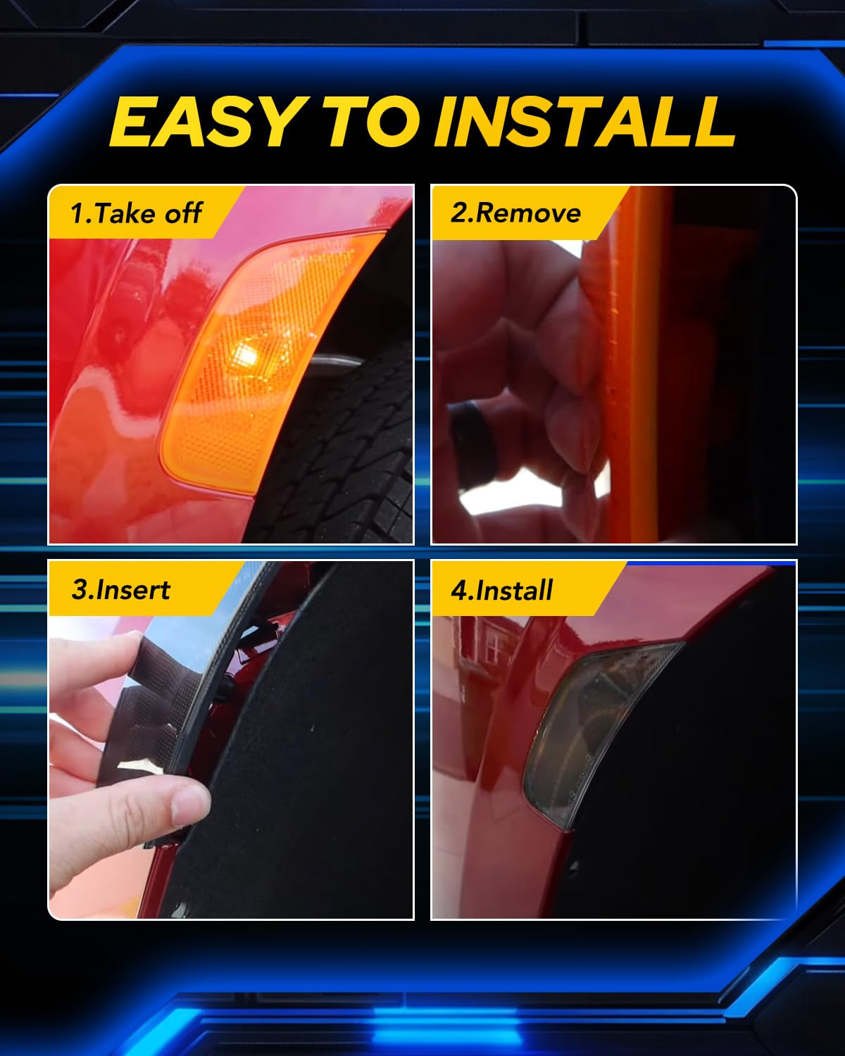 Amazon.com: AUTOONE Upgraded LED Side Marker Lights White