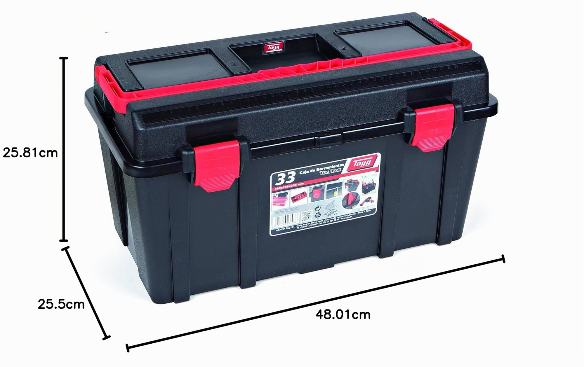Tayg – Caisse à Outils Plastique Nº33