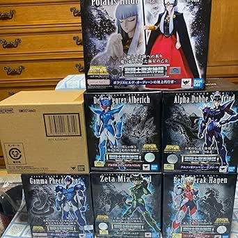 Amazon.co.jp: Saint Cloth Myth ex Asgard Edition 7 Pair Set Saint Seiya Bandai : Toys & Games