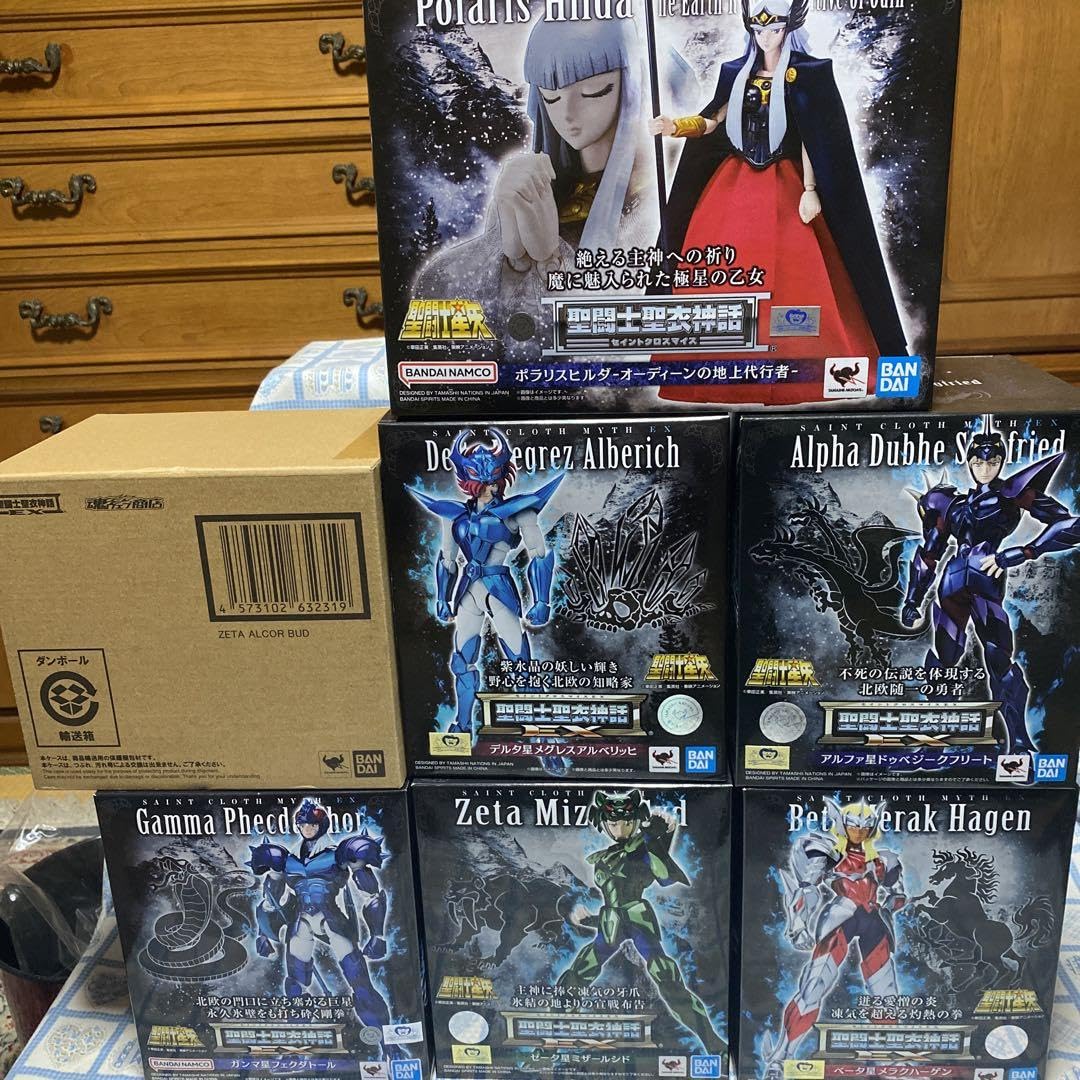 聖闘士聖衣神話　アズガルドセット 聖闘士聖衣神話 EX 北欧アスガルド編 神闘士3体セット 聖闘士
