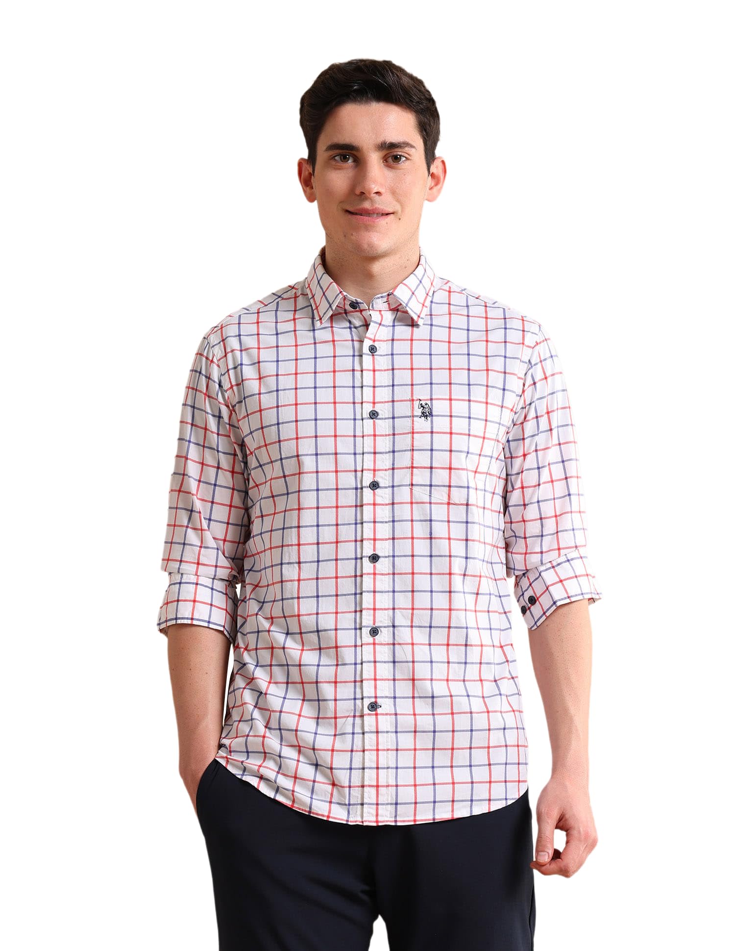 u.s. polo assn. Men's Cotton Regular Fit Shirt-picture-26