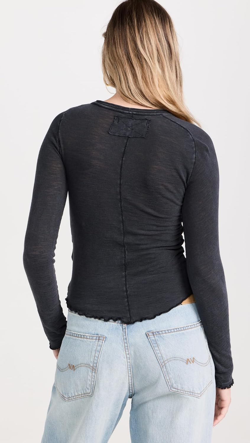 Free People Women's Be My Baby Long Sleeve Tee - Image 3