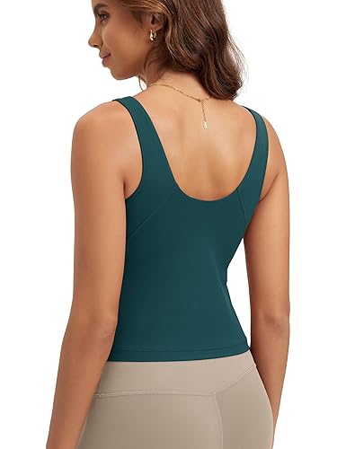 ODODOS Cloud Feeling Tank Bra for Women U Back Wirefree