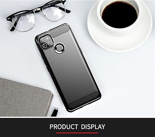 Miniatura 8 de Asuwish Funda compatible con Moto G9 Power de vidrio templado, protector de pantalla y accesorios para celda, fundas delgadas de silicona suave para