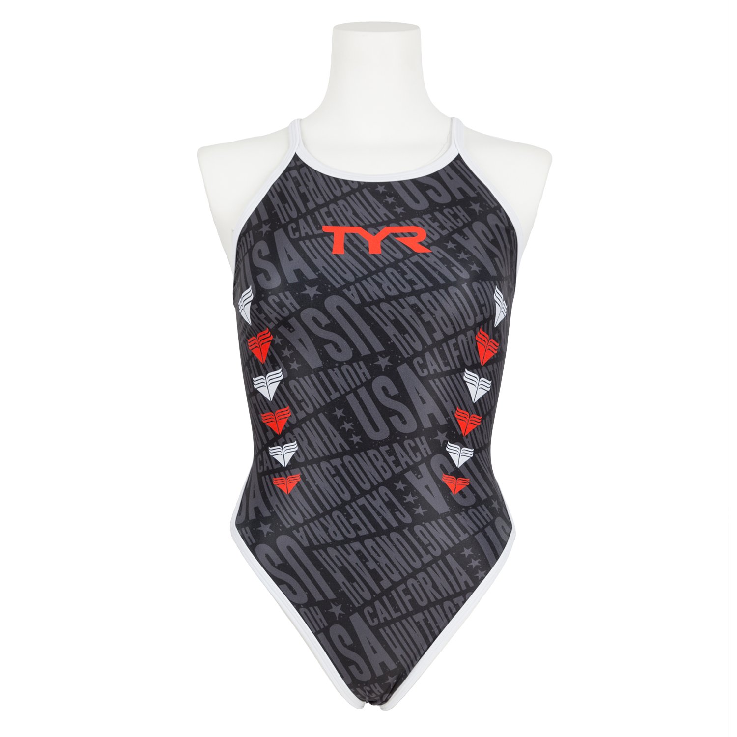 Amazon.co.jp: TYR(ティア) ジュニア レディース水着 競泳・練習用