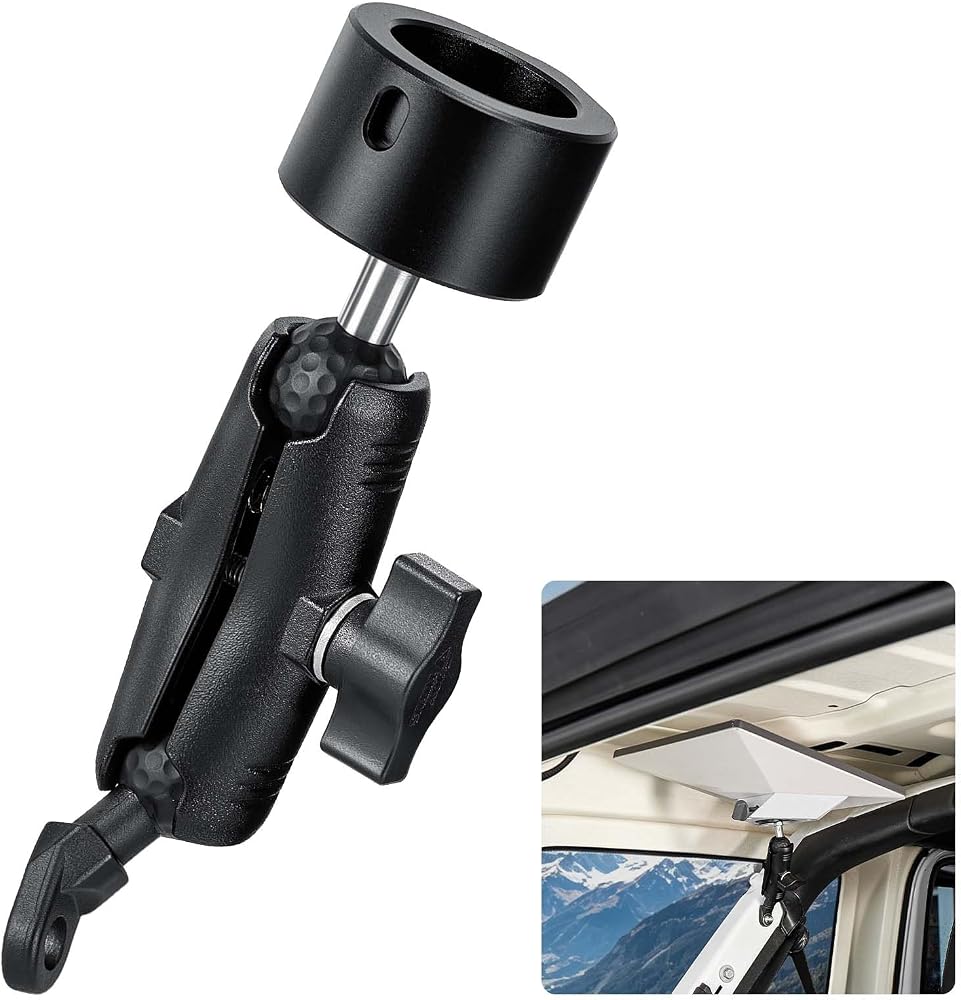 JOYTUTUS Mount for Starlink Mini, Compatible with Ford Bronco 2021-2026 4-Door & Jeep Wrangler 2007-2027 JK/JL 4‑Door Models, (Only for Hard Top) — 사진 1