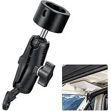 JOYTUTUS Mount for Starlink Mini, Compatible with Ford Bronco 2022-2026 4-Door & Jeep Wrangler 2007-2027 JK/JL 4Door Models, Only for Hard Top