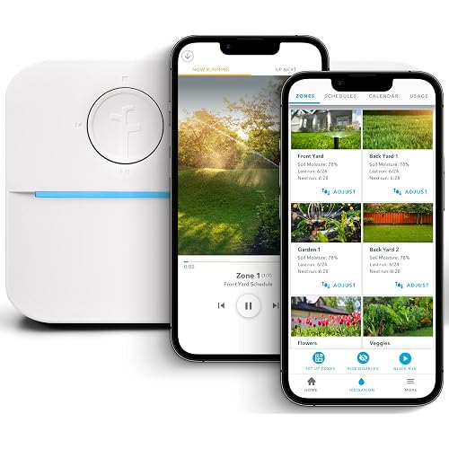 Rachio 3 Smart Sprinkler In-Ground WiFi Irrigation Controller, 8-Zone