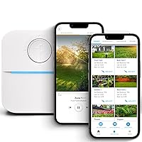 Vista 1 de Rachio 3 Smart Sprinkler Controller, 8 Zone 3rd Generation, Alexa y Apple Homekit compatible con la inteligencia del clima hiperlocal y la lluvia