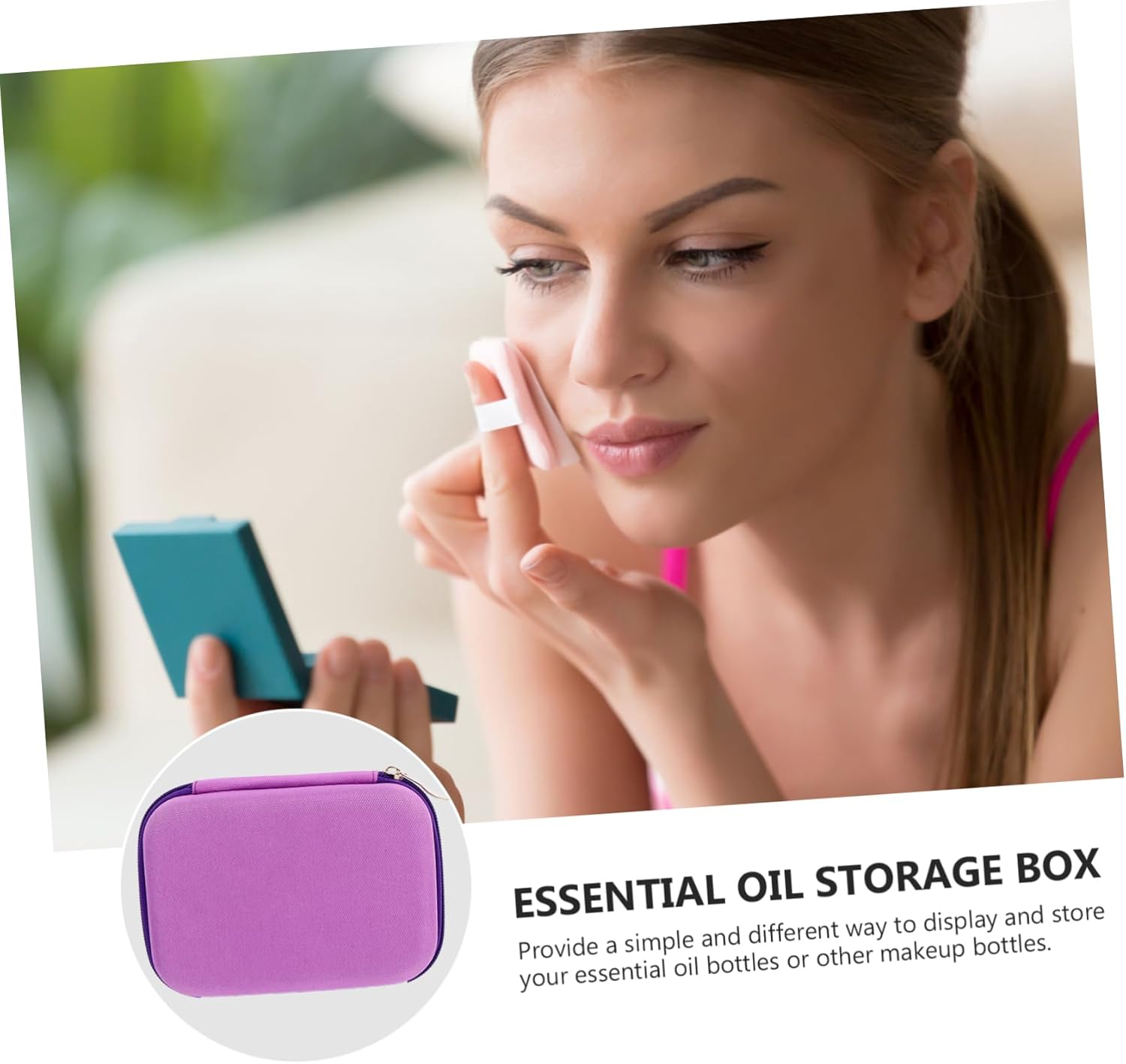 3pcs Essential Oil Holder Pouch Case Travel Storage Bag for Essential Oils Roller Bottle