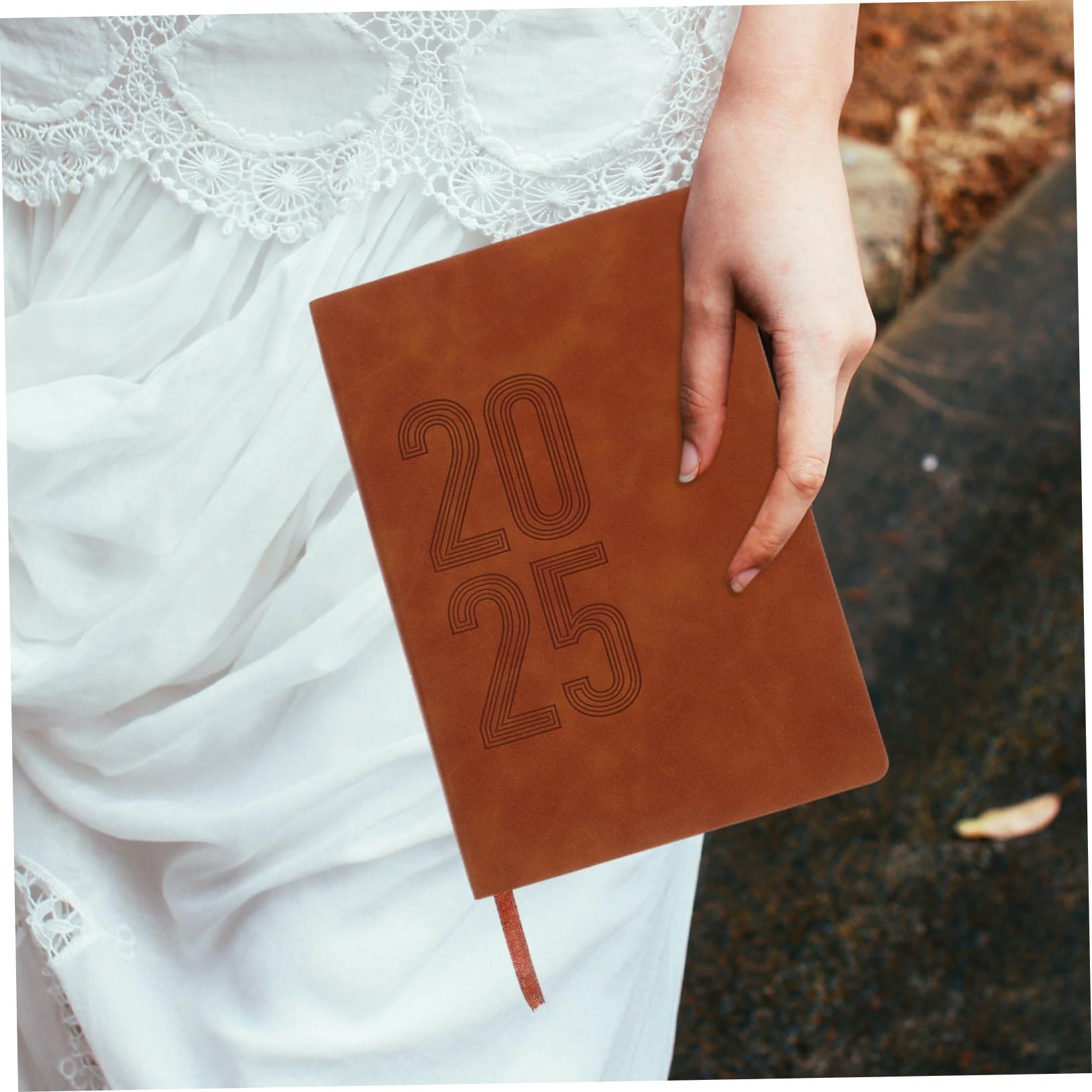 5 Pezzi Notepad Planner Annuale Formato Taccuino Leggero e Portatile per Ufficio e Casa Organizzatore Mensile e Giornaliero per Studenti e Professionisti