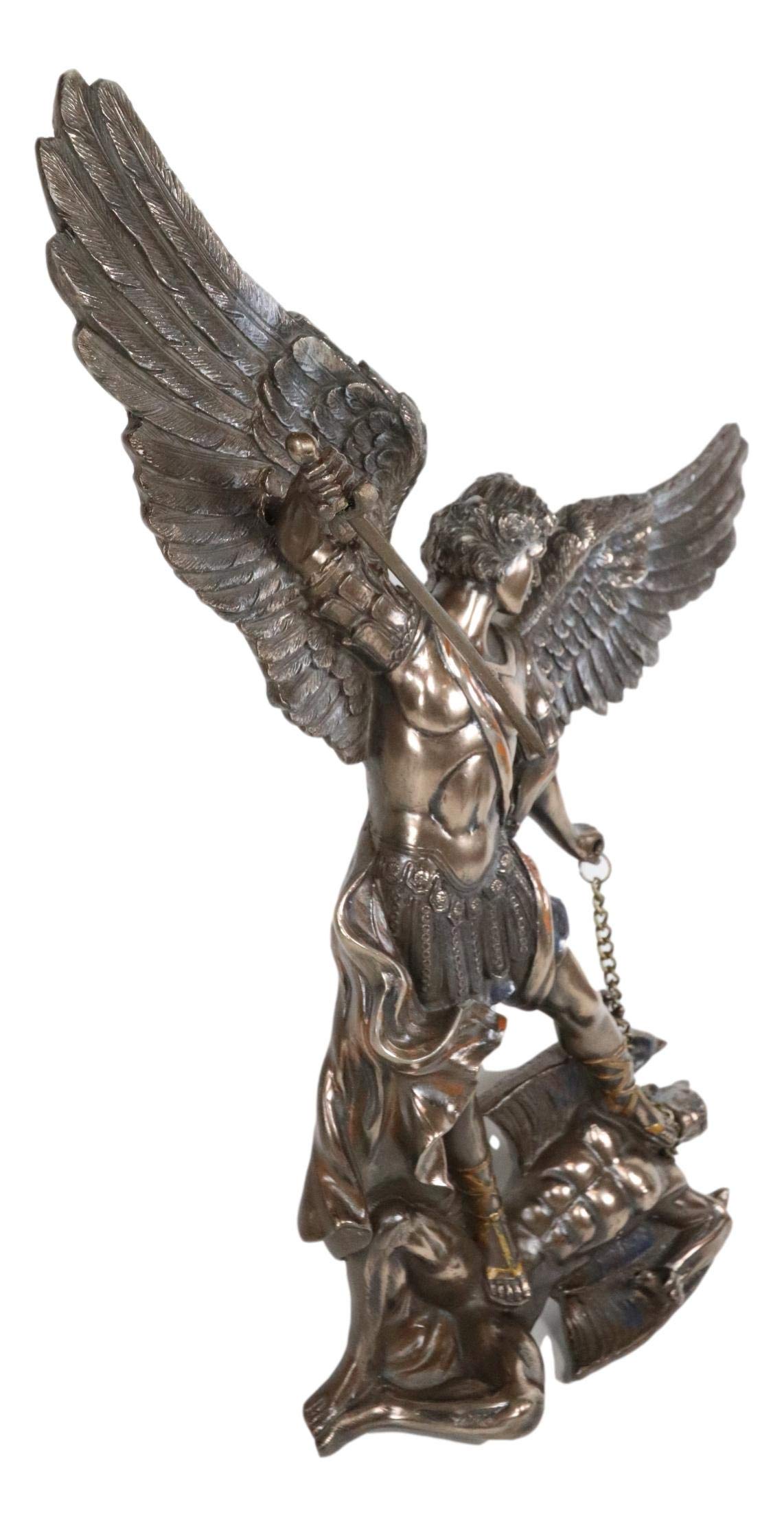 Amazon.com: Ebros Archangel Saint Michael Slaying Chained