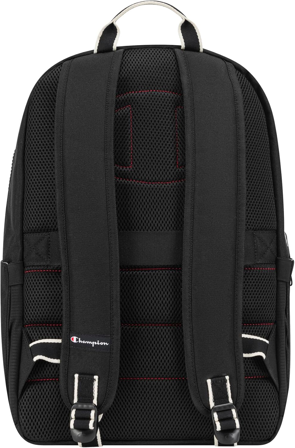 Champion Level Laptop Backpack with Padded Adjustable Straps, Water Bottle Pocket for Work, Travel, Daily Use, Black, One Size - Image 3