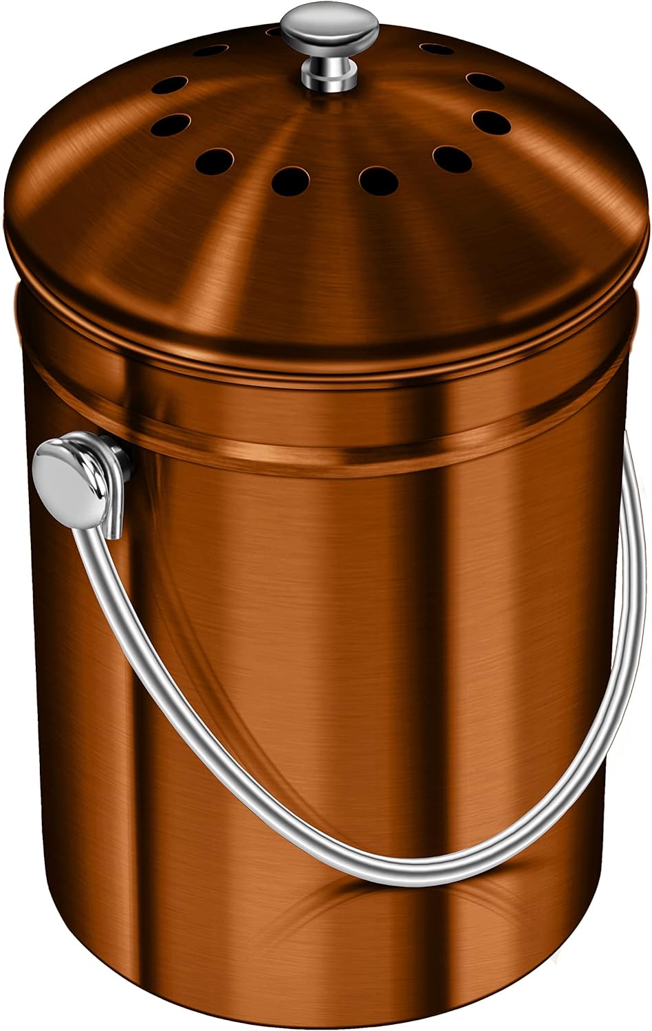 Utopia Kitchen Compost Bin for Kitchen Countertop 1.3 Gallon Compost Bucket for