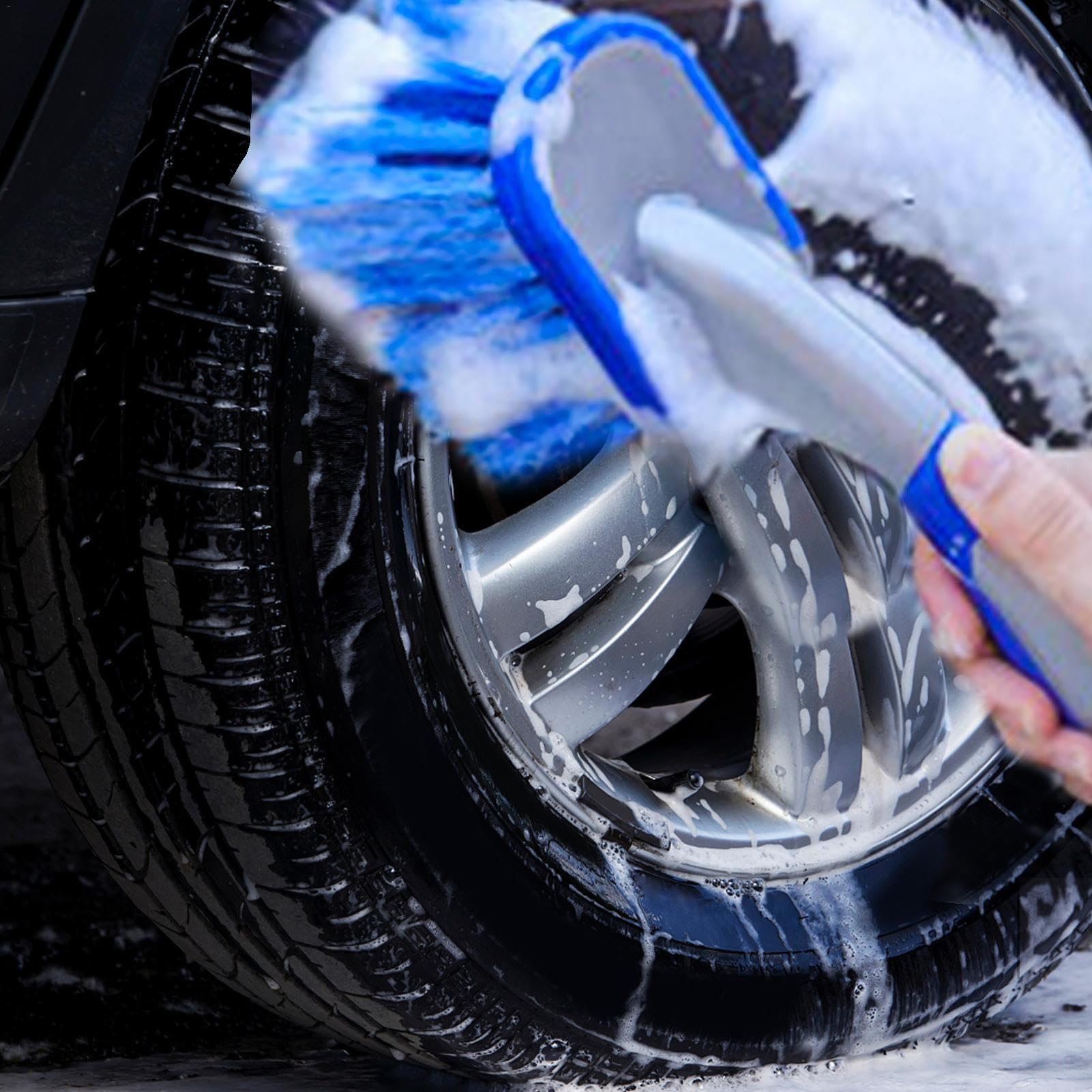 Kit di pulizia degli interni 'auto, kit di pulizia del lavaggio automatico | Strumento per il detergente per il parabrezza automobilistico, kit di lavaggio del veicolo per