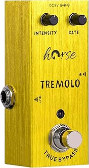 Tremolo Guitar Pedal, Horse Electric Effects Pedals Mini Single Type DC 9V True Bypass