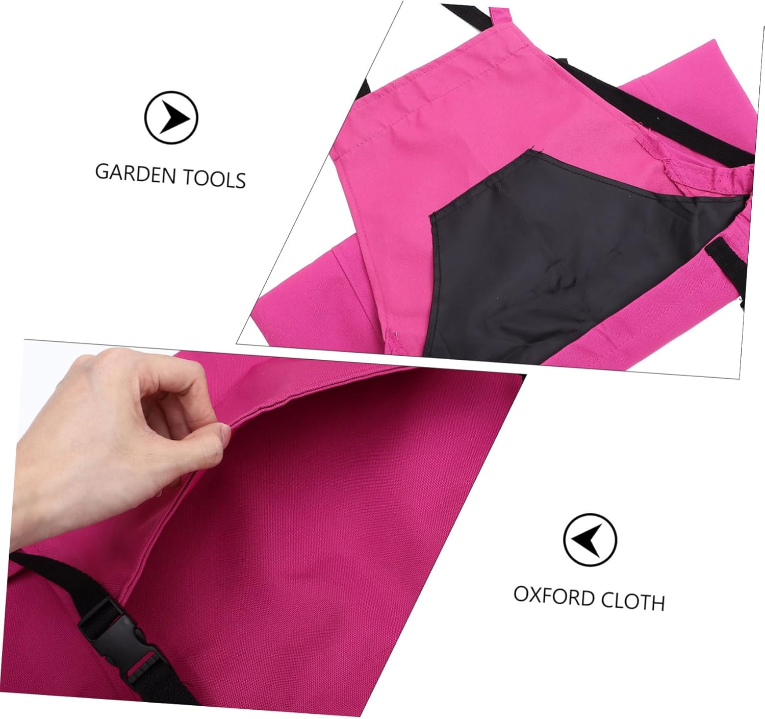 POPETPOP 3pcs Adjustable Gardening Harvest Apron with Storage Bags for Fruit and Vegetable Picking for Outdoor Use Orchards and Gardens